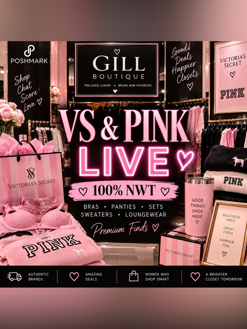🎀 RANDOM PULL • NWT • VS, PINK & MORE 🎁 - Picture 2 of 4
